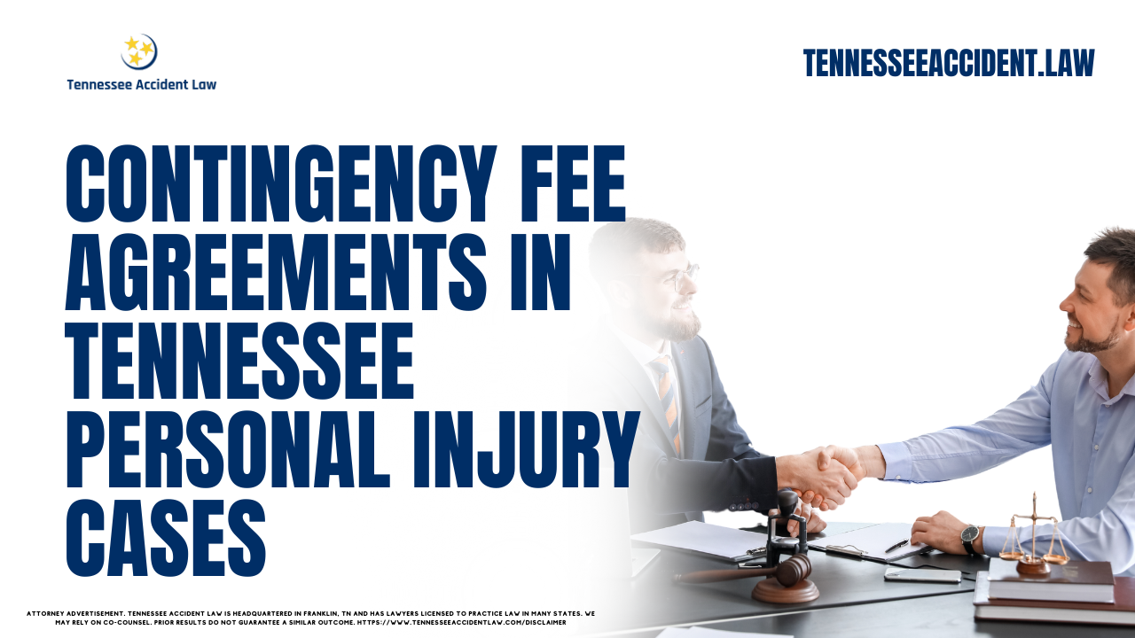 Being injured in an accident that wasn’t your fault can be overwhelming. Between mounting medical bills, time away from work, and the stress of recovery, the last thing you want to worry about is paying for legal representation. Fortunately, Tennessee personal injury attorneys often work on a contingency fee basis, offering a cost-effective way for you to seek justice.