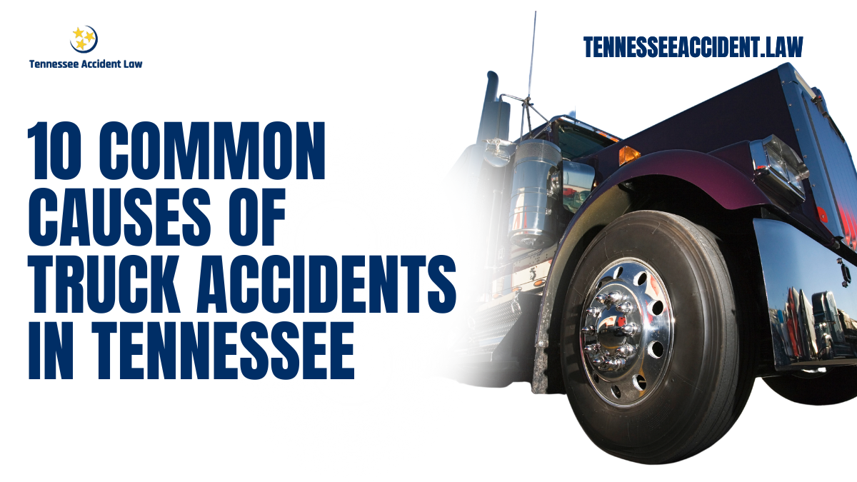 Truck accidents in Tennessee can lead to devastating consequences, including severe injuries and fatalities. Understanding the common causes of truck accidents in Tennessee is crucial for drivers, trucking companies, and victims. At Tennessee Accident Law, we are committed to helping victims of truck accidents secure justice and compensation. Below, we delve into the most frequent causes of these catastrophic events, providing insights to protect yourself on the road.