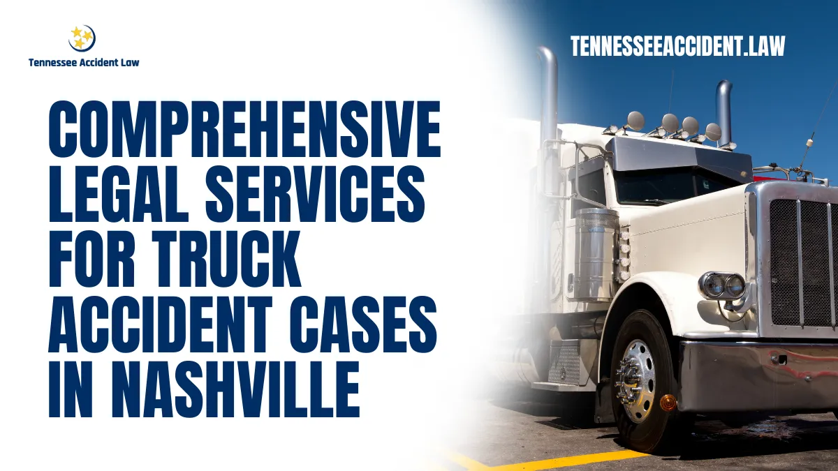 Truck accidents can have devastating consequences, leaving victims grappling with serious injuries, emotional distress, and financial burdens. At Tennessee Accident Law, we understand the unique challenges faced by truck accident victims. Our truck accident lawyer Nashville legal services are tailored to provide the expertise, support, and results you need to rebuild your life after a catastrophic accident. With over two decades of experience, we have successfully represented plaintiffs against powerful corporations and insurance companies, securing the justice and compensation our clients deserve.