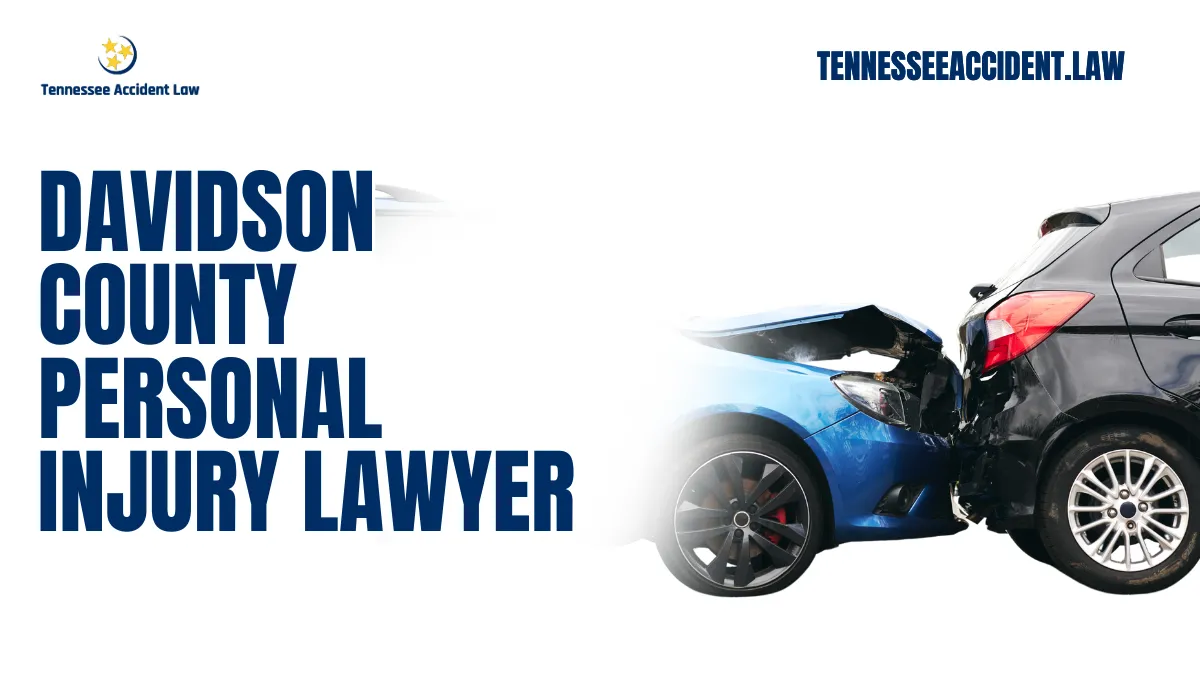 Tennessee Accident Law is here to help those who have suffered injuries as a result of an accident in Davidson County. This website is designed to help educate victims on their rights and to provide access to a Davidson County personal injury lawyer who can help you with your potential case. Whether its an car accident, slip and fall, dog bite, or truck accidents, our personal injury lawyers are here to assist you.