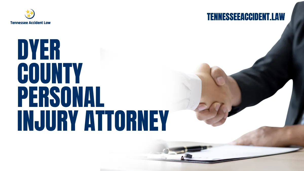 Tennessee Accident Law is here to help those who have suffered injuries as a result of an accident in Dyer County. This website is designed to help educate victims on their rights and to provide access to a Dyer County personal injury lawyer who can help you with your potential case. Whether its an car accident, slip and fall, dog bite, or truck accidents, our personal injury lawyers are here to assist you.