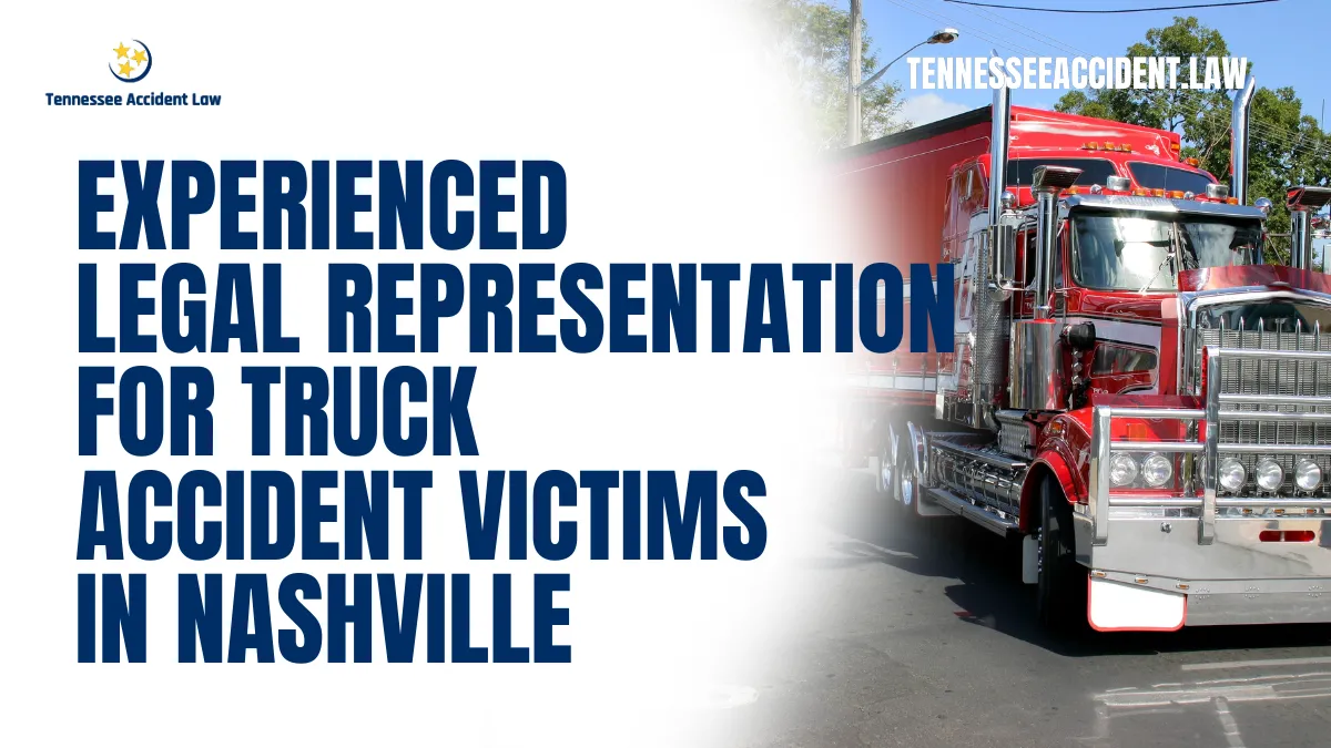 When truck accidents occur, the consequences can be life-changing. If you or a loved one has suffered due to a truck accident in Nashville, you need a truck accident lawyer Nashville legal representation team that understands the intricacies of these cases. At Tennessee Accident Law, we specialize in advocating for victims of truck accidents, ensuring they receive the justice and compensation they deserve.