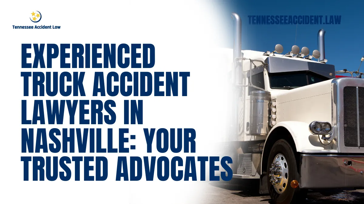 When involved in a truck accident in Nashville, your first step should be to seek experienced legal representation. At Tennessee Accident Law, our team of seasoned professionals specializes in helping victims navigate the complexities of truck accident cases. With over 20 years of expertise, we focus exclusively on catastrophic injury cases, ensuring that your rights are protected and that you receive the compensation you deserve.