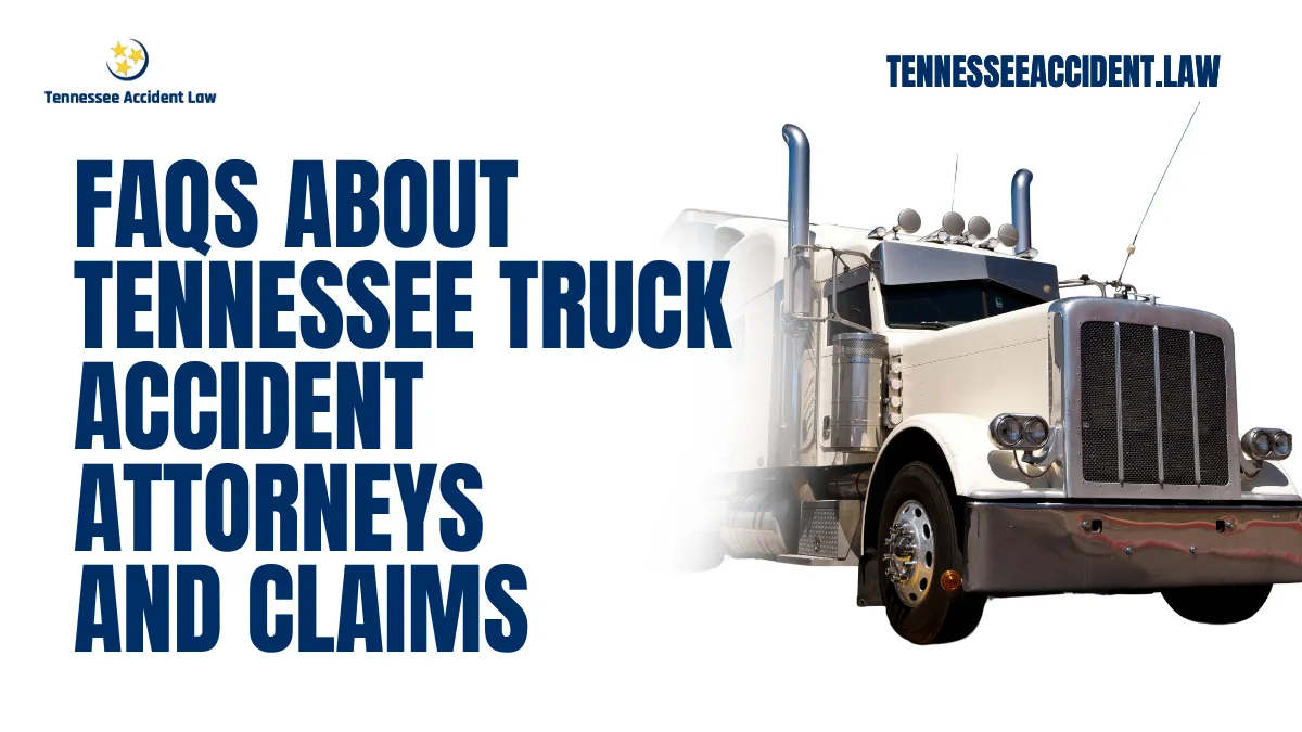 When you're involved in a truck accident in Tennessee, navigating the complexities of legal claims can feel overwhelming. At Tennessee Accident Law, we specialize in representing victims of catastrophic truck accidents. To help you better understand your rights and the legal process, we've compiled this detailed guide addressing Tennessee truck accident attorney FAQs.