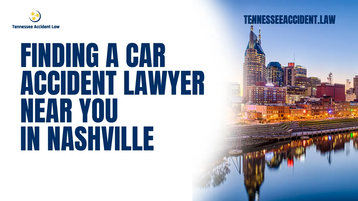 When involved in a car accident, the aftermath can be overwhelming. From medical bills to dealing with insurance adjusters, it’s crucial to have an experienced legal team on your side. If you’ve been searching for a car accident lawyer near me, Tennessee Accident Law is here to help. With over 20 years of expertise, we specialize in securing justice for accident victims and ensuring they receive the compensation they deserve.