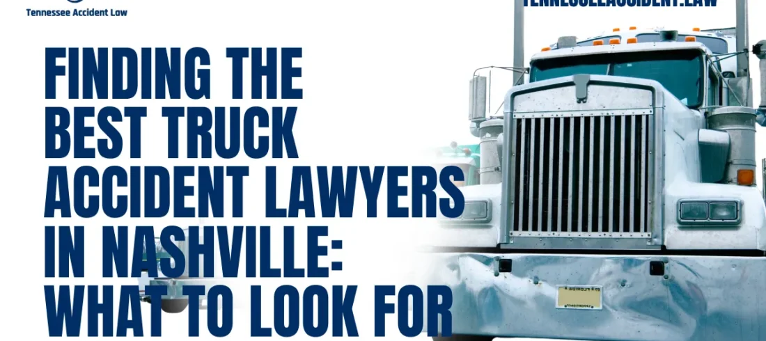 When you’ve been involved in a truck accident, choosing the best truck accident lawyers in Nashville can make all the difference in securing the compensation you deserve. At Tennessee Accident Law, we specialize in helping victims of catastrophic truck accidents navigate the complexities of personal injury claims. With over 20 years of experience, our firm has fought—and won—against insurance giants and Fortune 500 companies. Here’s what you need to know when selecting the best representation for your case.