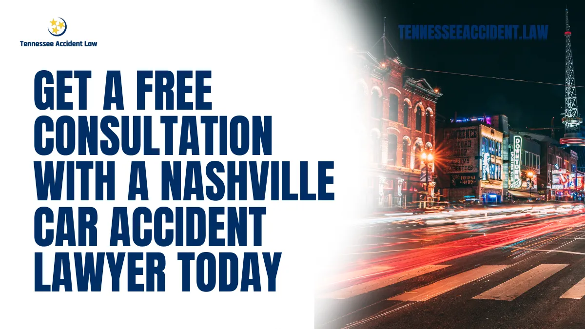 If you or a loved one has been involved in a car accident in Nashville, the legal and financial burdens can be overwhelming. At Tennessee Accident Law, we understand how crucial it is to have access to legal assistance without upfront costs. That’s why we offer a free consultation car accident lawyer Nashville residents can rely on. This service is designed to help you assess your case, understand your rights, and determine the best course of action to secure the compensation you deserve.