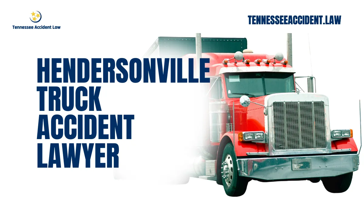 At Tennessee Accident Law, we understand the devastating impact a truck accident can have on your life. If you or a loved one have been involved in a truck accident in Hendersonville, you need an experienced Hendersonville truck accident lawyer to help you navigate the complexities of your case. With over 20 years of experience, we specialize in securing justice and compensation for our clients.
