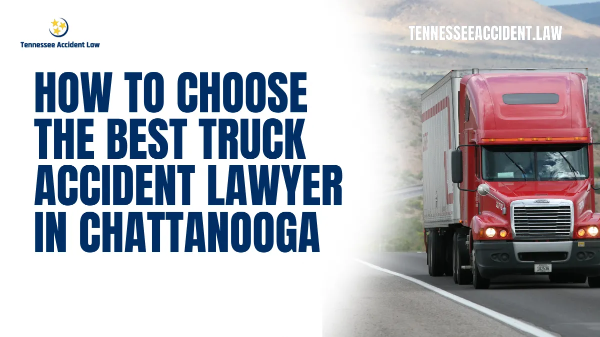 Truck accidents are among the most devastating types of motor vehicle collisions, often resulting in severe injuries, extensive property damage, and emotional trauma. If you or a loved one has been involved in a truck accident in Chattanooga, finding the best truck accident lawyer in Chattanooga is crucial for ensuring you receive the compensation and justice you deserve. At Tennessee Accident Law, we specialize in providing expert legal representation to victims of catastrophic truck accidents, holding negligent parties accountable.