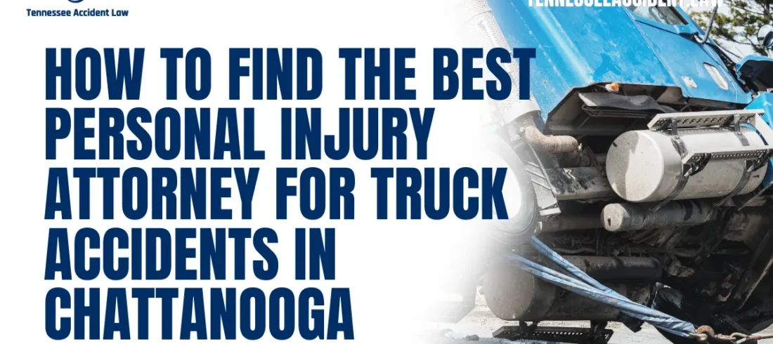 Truck accidents can have devastating consequences, leaving victims with life-altering injuries and mounting financial burdens. If you or a loved one has been involved in a truck accident in Chattanooga, finding the best personal injury attorney for truck accidents is crucial to securing the compensation you deserve.