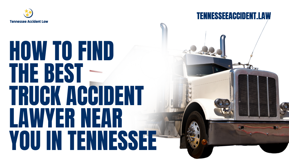 When you’ve been involved in a truck accident, your life can change in an instant. From medical bills to lost wages and the stress of navigating legal claims, the road to recovery is often overwhelming. Finding the right truck accident lawyer near me in Tennessee is essential to securing the compensation and justice you deserve. At Tennessee Accident Law, we are committed to helping victims rebuild their lives after catastrophic truck accidents.