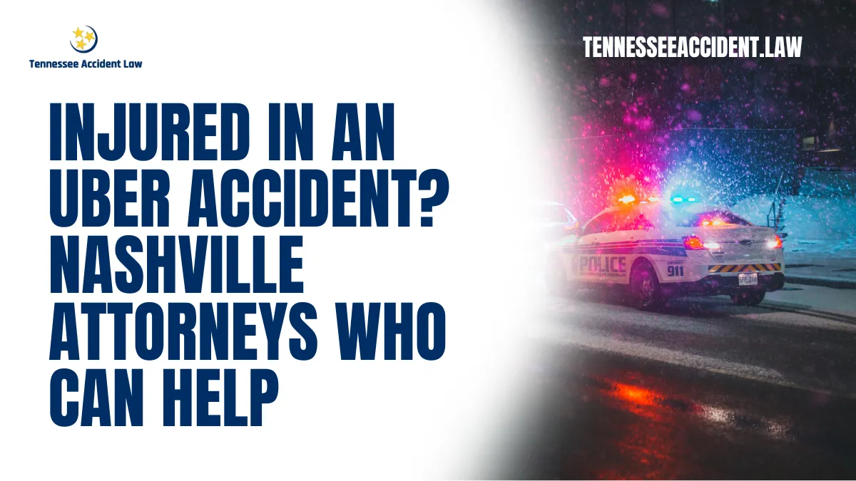 Being involved in a rideshare accident, especially with a company like Uber, can be a harrowing experience. If you have been injured in such an incident, it's crucial to have an experienced Uber accident lawyer in Nashville by your side. At Tennessee Accident Law, we specialize in representing victims of rideshare accidents and are committed to fighting for your rights.