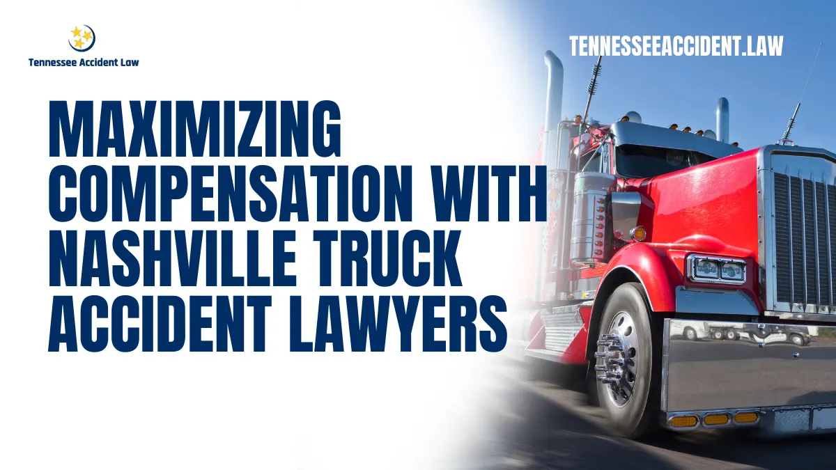 When you're involved in a truck accident, the stakes are high. Truck accidents often lead to devastating injuries, significant property damage, and emotional turmoil. At Tennessee Accident Law, we understand the challenges you face. Our goal is to help you maximize your truck accident lawyer Nashville compensation and secure the justice you deserve. Below, we outline how you can achieve the best possible outcome for your case.