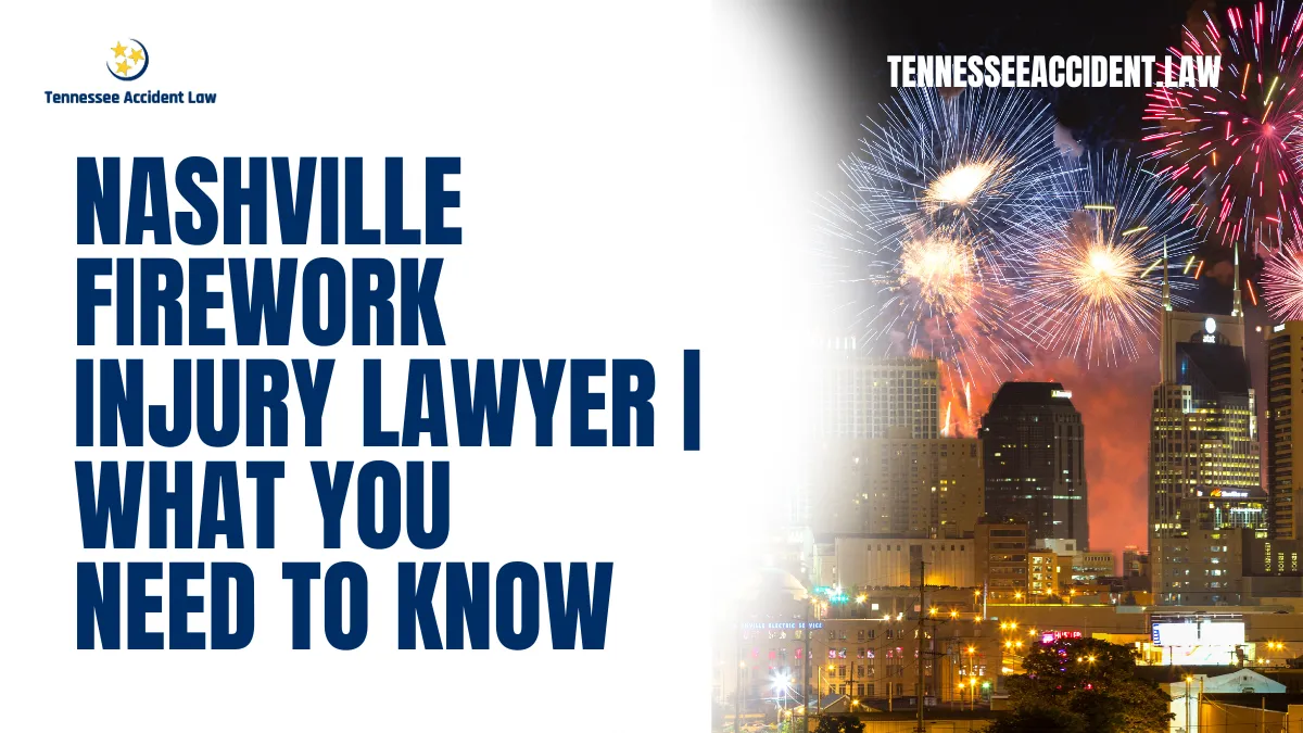 Fireworks are a symbol of celebration, but they can also lead to devastating injuries if not handled properly. If you or a loved one has been injured due to fireworks, you may be entitled to legal compensation. At Tennessee Accident Law, our Nashville firework injury lawyers specialize in representing victims of catastrophic firework injuries. We are here to guide you through the legal process and fight for your rights.