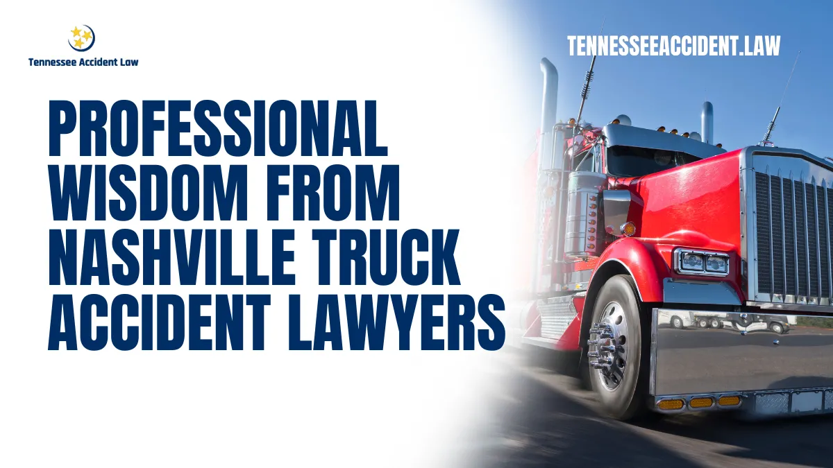 When you are involved in a truck accident, the consequences can be devastating. Whether you’ve suffered severe injuries, financial hardship, or emotional distress, obtaining truck accident lawyer Nashville legal advice is critical to protecting your rights and securing fair compensation. At Tennessee Accident Law, we are dedicated to offering you the most comprehensive legal assistance to navigate the complexities of truck accident claims.