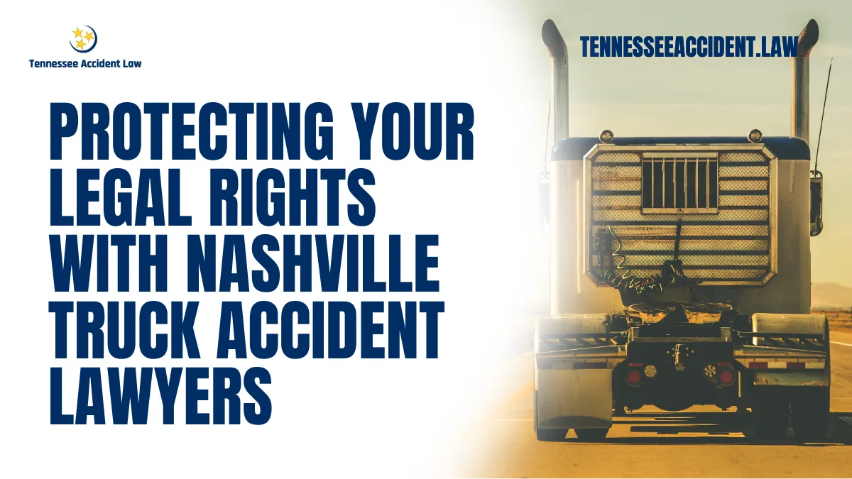 Truck accidents can be catastrophic, leading to severe injuries, emotional distress, and financial burdens. At Tennessee Accident Law, we specialize in defending the rights of victims and ensuring they receive the compensation they deserve. Our team of expert truck accident lawyers in Nashville is committed to helping you navigate the complexities of your case while protecting your legal rights.