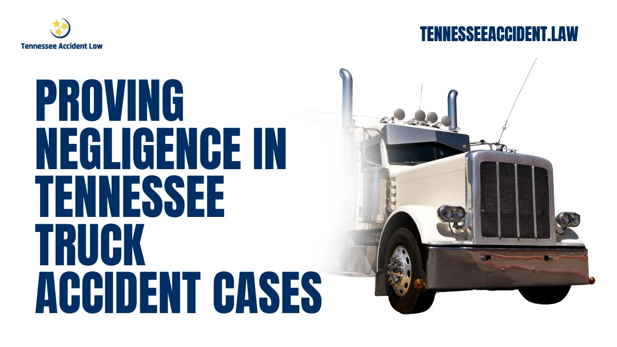 Truck accidents often result in devastating consequences, leaving victims with severe injuries, emotional trauma, and financial hardships. For victims seeking compensation, proving negligence in truck accidents is a critical step in securing justice. At Tennessee Accident Law, we understand the complexities of these cases and work tirelessly to ensure our clients receive the compensation they deserve. Below, we provide an in-depth guide on how negligence is established in truck accident cases and how our expertise can help you navigate this challenging process.