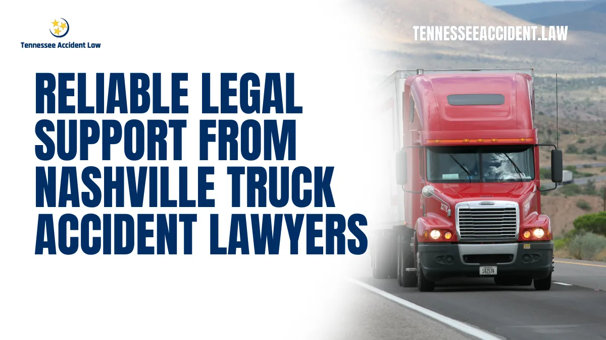 Truck accidents can leave victims facing severe injuries, financial burdens, and emotional trauma. At Tennessee Accident Law, we specialize in providing expert legal representation for truck accident victims. If you or your loved one has been involved in a truck accident, our team of truck accident lawyers in Nashville is ready to offer comprehensive legal support and fight for the compensation you deserve.