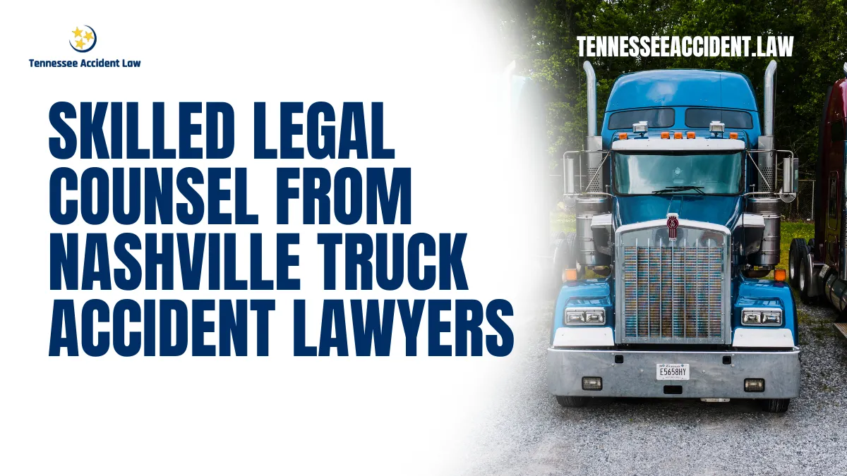 Truck accidents can lead to devastating consequences, including severe injuries, financial hardships, and emotional distress. At Tennessee Accident Law, we are committed to providing exceptional legal representation for victims of truck accidents in Nashville and the surrounding areas. Our experienced truck accident lawyer Nashville legal counsel works tirelessly to ensure that our clients receive the justice and compensation they deserve. With over 20 years of experience, we have successfully taken on Fortune 500 companies and large insurance firms to secure favorable outcomes for our clients.