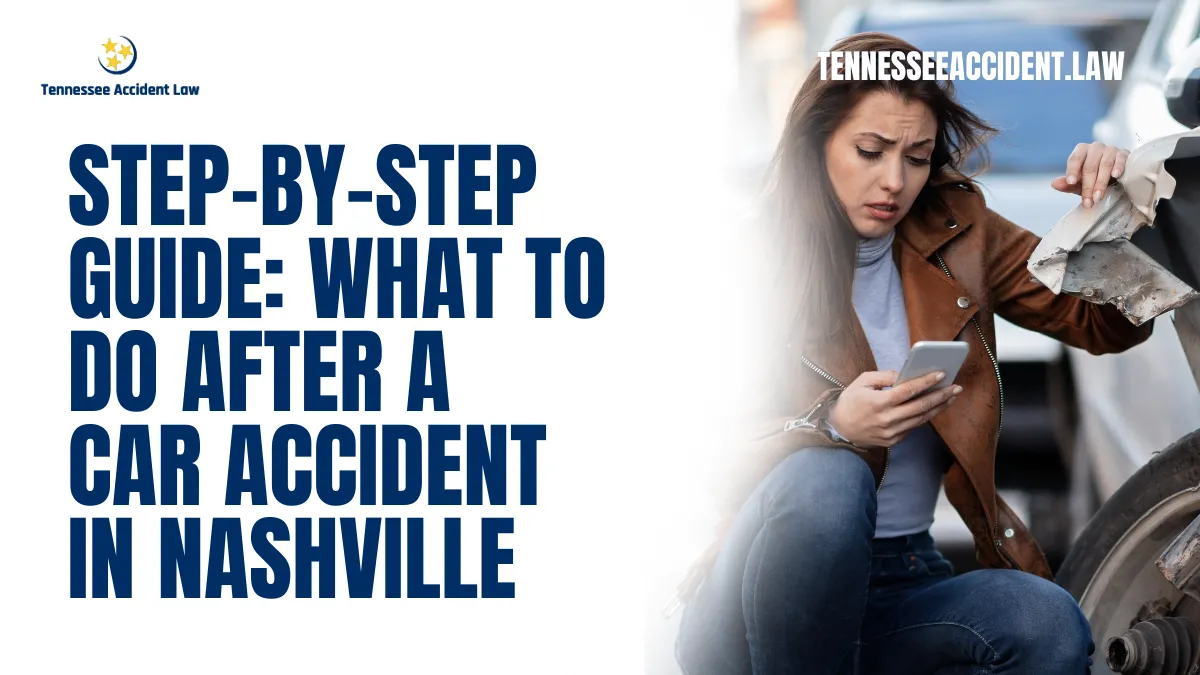 Car accidents can be overwhelming and stressful, leaving victims unsure of their next steps. At Tennessee Accident Law, we specialize in helping accident victims navigate the complex aftermath of a collision. Our comprehensive guide outlines exactly what to do after a car accident in Nashville to protect your rights and maximize your compensation.