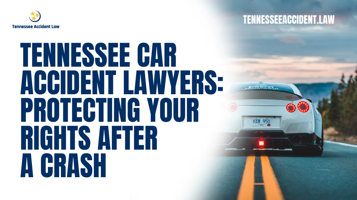 When you're involved in a car accident in Tennessee, your life can change in an instant. Medical bills, lost wages, and insurance disputes can add layers of stress to an already overwhelming situation. At Tennessee Accident Law, we specialize in helping victims navigate these challenges and fight for the compensation they deserve. As your trusted Tennessee car accident lawyer, we are here to protect your rights and guide you every step of the way.