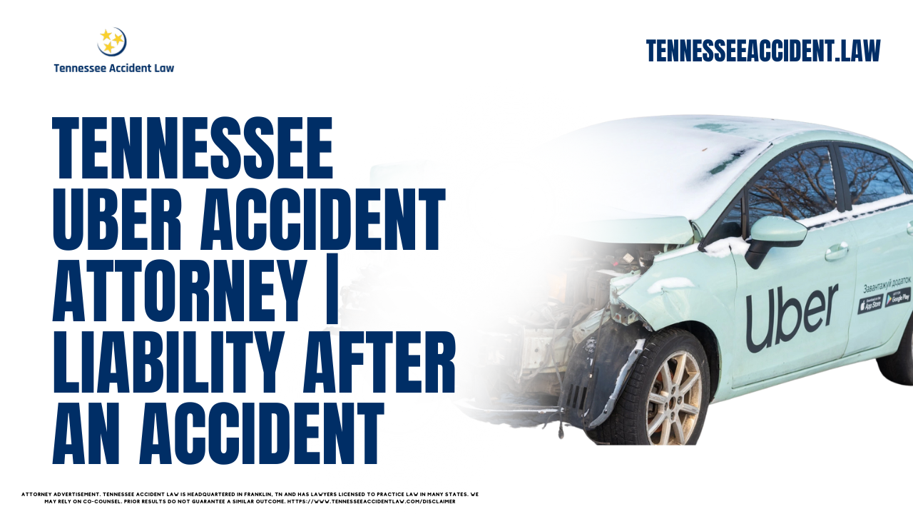 If you've been injured in an Uber accident in Nashville, Tennessee, you may be wondering if you have any legal recourse. After all, when you get into an Uber, you're putting your safety into the hands of a stranger. That's why it's important to understand the risks involved in taking an Uber before you get into one and how they affect if you have a case after an Uber accident. A Tennessee Uber accident attorney with Tennessee Accident Law can help you through these difficult cases and get the compensation that you deserve.