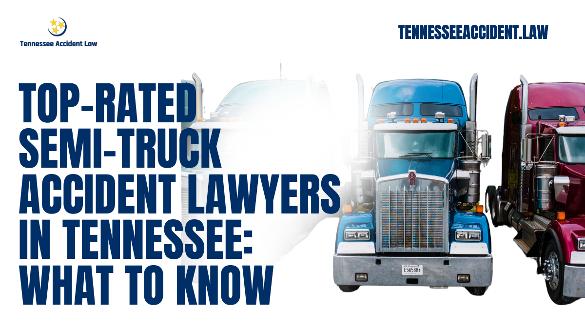 When a semi-truck accident disrupts your life, finding the right legal help becomes crucial. At Tennessee Accident Law, we are committed to fighting for the rights of those injured in devastating semi-truck accidents. With decades of experience, our team has the expertise to handle complex cases and secure the compensation you deserve. If you're searching for a Tennessee semi-truck accident lawyer, you’ve come to the right place.