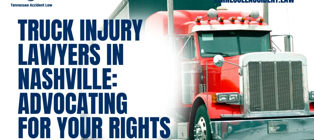 Navigating the aftermath of a truck accident is overwhelming, particularly when dealing with severe injuries, emotional trauma, and mounting financial burdens. At Tennessee Accident Law, we are dedicated to providing exceptional legal representation for victims of truck accidents. An experienced Nashville truck injury lawyer is here to advocate for your rights and help you secure the compensation you deserve.