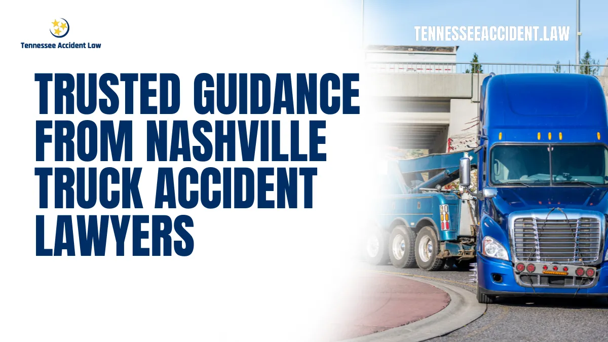 Navigating the aftermath of a truck accident can be overwhelming and confusing. At Tennessee Accident Law, we provide expert Truck Accident Lawyer Nashville Guidance to help victims secure the justice and compensation they deserve. With over 20 years of experience, our team is dedicated to protecting the rights of accident victims and holding negligent parties accountable.