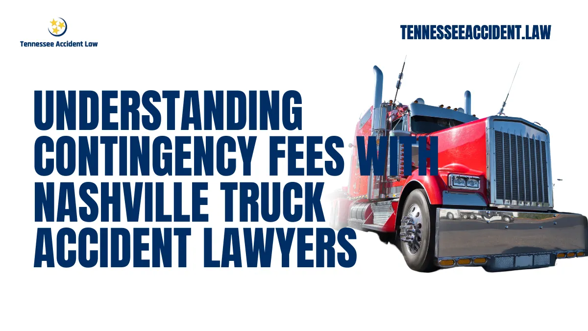 Navigating the aftermath of a truck accident in Nashville can be overwhelming. When injuries and damages pile up, hiring a truck accident lawyer Nashville contingency fee arrangement offers financial relief while pursuing justice. At Tennessee Accident Law, we specialize in handling truck accident cases, ensuring our clients can focus on recovery while we handle the complexities of their claims. Below, we’ll delve deep into the significance of contingency fees and why choosing our firm is the best decision you can make.