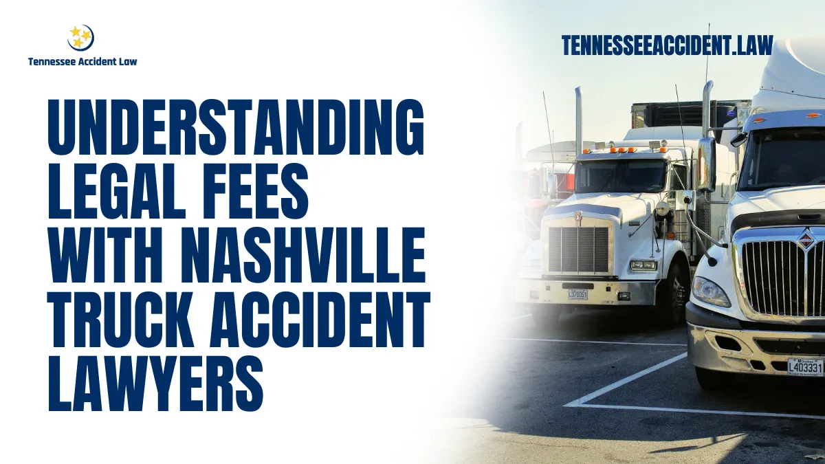 Truck accidents can lead to catastrophic injuries, financial hardship, and emotional distress. Seeking justice and compensation requires the expertise of a truck accident lawyer in Nashville. At Tennessee Accident Law, we believe in transparency and ensuring our clients fully understand the legal fees involved in pursuing a case. This guide offers a comprehensive breakdown of how legal fees work, what to expect, and how we can help you navigate this complex process.