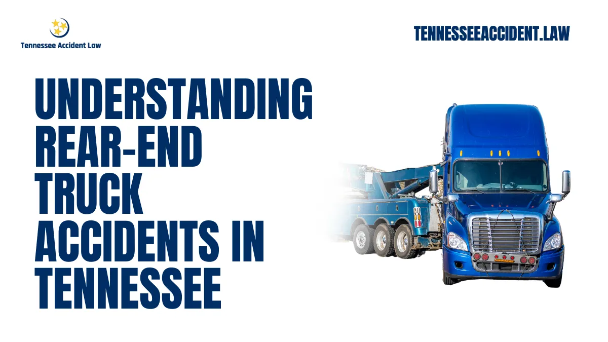 Rear-end truck accidents are among the most serious and life-altering incidents on Tennessee's roads. These collisions, often involving large commercial vehicles, can result in catastrophic injuries, extensive property damage, and lasting emotional trauma. At Tennessee Accident Law, we understand the complexities of these accidents and are committed to providing the highest level of legal representation to victims seeking justice.