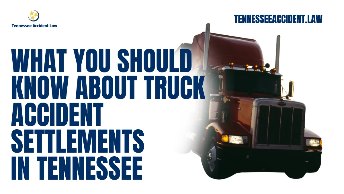 Navigating the complexities of Tennessee truck accident settlements can feel overwhelming. With serious injuries, property damage, and mounting medical expenses, victims of truck accidents often face significant challenges. At Tennessee Accident Law, we are dedicated to helping victims understand their rights and secure the compensation they deserve. This comprehensive guide will provide you with all the essential information you need to know about pursuing a truck accident settlement in Tennessee.