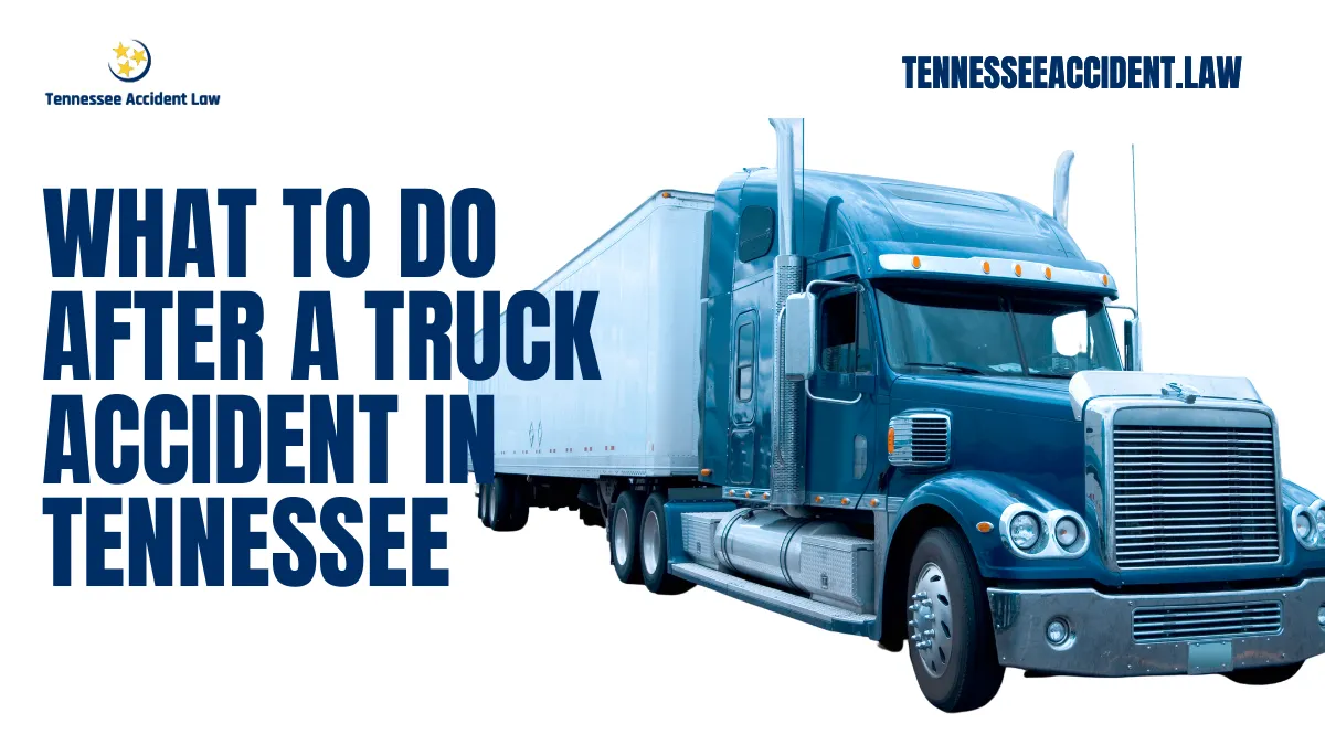 Truck accidents can be devastating, leaving victims with serious injuries, financial losses, and emotional trauma. Knowing what to do after a truck accident can make a significant difference in protecting your rights and ensuring you receive the compensation you deserve. At Tennessee Accident Law, we specialize in guiding accident victims through the complex legal process. This comprehensive guide provides detailed steps to take after a truck accident in Tennessee, ensuring your safety, securing evidence, and strengthening your claim.