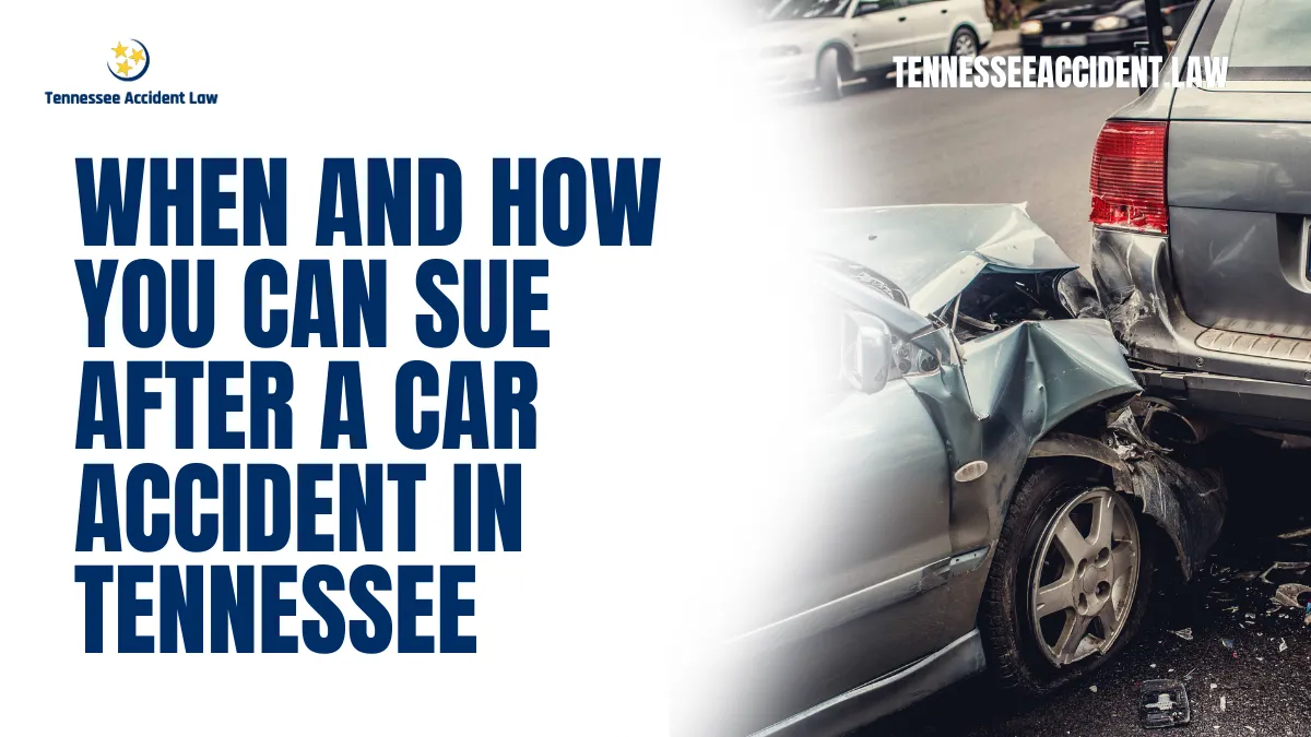 Car accidents can turn lives upside down, leaving victims with medical bills, lost wages, and emotional trauma. Many wonder, "Can I sue for a car accident in Tennessee?" At Tennessee Accident Law, we specialize in helping car accident victims understand their legal options and pursue the compensation they deserve. Below, we provide a comprehensive guide on when and how to file a lawsuit after a car accident in Tennessee.