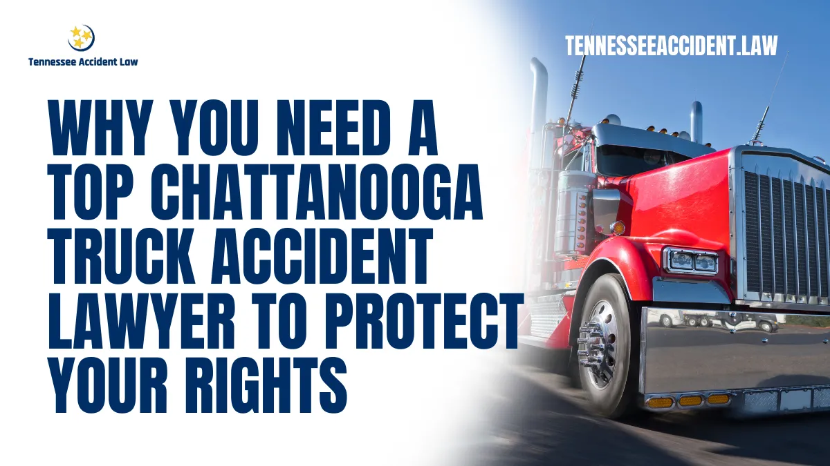 When you're involved in a truck accident, the aftermath can be overwhelming. From dealing with medical bills to understanding your legal rights, the process is complex. That's why hiring a Chattanooga truck accident lawyer from Tennessee Accident Law is crucial. Our experienced team will fight to protect your rights and ensure you receive the compensation you deserve. Below, we delve into the reasons why you need expert legal representation and how our services can make a difference.