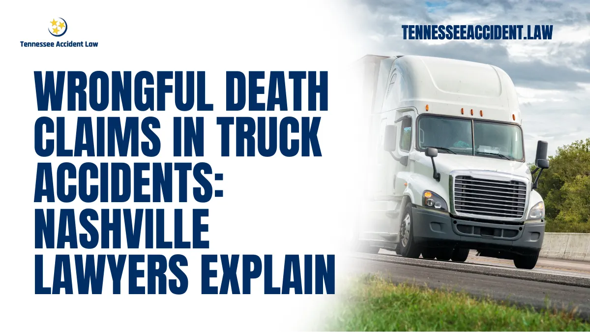 Losing a loved one in a truck accident is a devastating experience. If the negligence of a trucking company or driver caused the fatal accident, surviving family members might have the right to pursue a wrongful death claim. At Tennessee Accident Law, we specialize in representing families affected by these tragedies. Our truck accident lawyer Nashville wrongful death services are designed to secure justice and compensation for your loss.