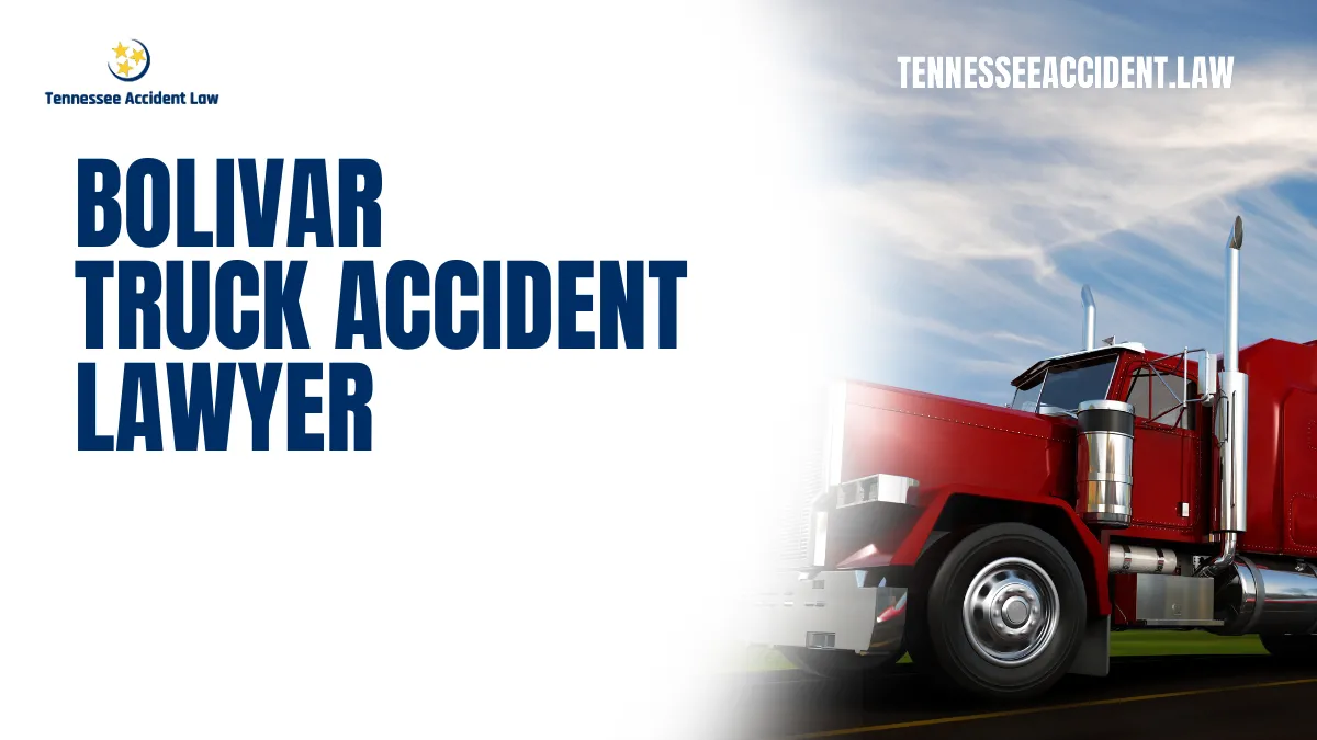 When a truck accident turns your life upside down, you need a reliable advocate to guide you through the complexities of the legal system. At Tennessee Accident Law, we are dedicated to providing exceptional legal support for individuals and families affected by devastating truck accidents. As your Bolivar truck accident lawyer, we bring over 20 years of experience and a commitment to securing justice for our clients.