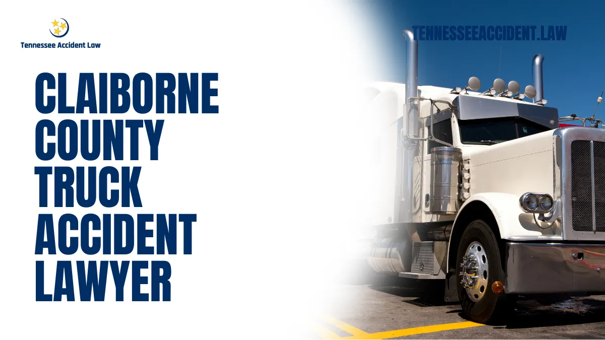 At Tennessee Accident Law, we understand the life-altering impact that a truck accident can have on you and your family. Our dedicated team of legal professionals is here to fight for your rights and help you secure the compensation you deserve. As your trusted Claiborne County truck accident lawyer, we bring over 20 years of experience, ensuring that every client receives personalized attention and aggressive representation. Call us now at 615-212-9866 or complete our free case evaluation form to get started.