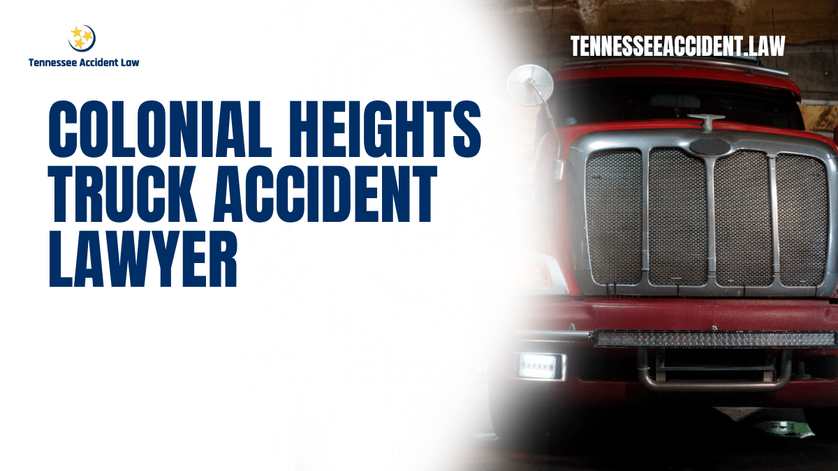 If you've been involved in a truck accident in Colonial Heights, Tennessee, you know how devastating the consequences can be. From severe injuries to financial hardships, the aftermath of a truck accident can disrupt your life. At Tennessee Accident Law, our experienced Colonial Heights truck accident lawyers are here to provide you with the legal support and representation you need.