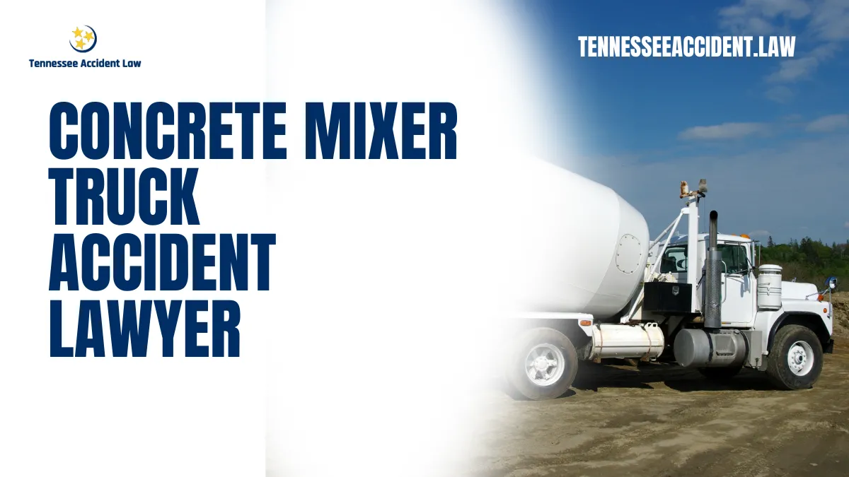 At Tennessee Accident Law, we understand the devastating impact a concrete mixer truck accident can have on your life. These accidents often lead to catastrophic injuries, mounting medical bills, and emotional distress. If you or a loved one has been involved in such an accident, our team of experienced concrete mixer truck accident lawyers is here to help. We specialize in fighting for victims' rights and securing the compensation they deserve.