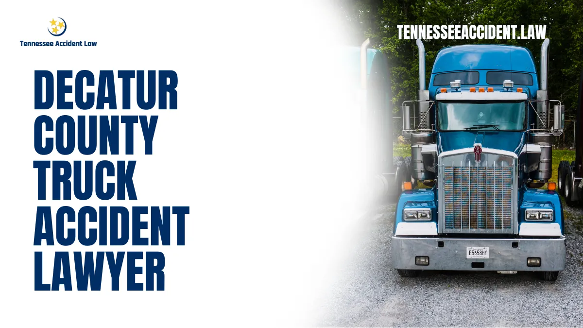 At Tennessee Accident Law, we understand the devastating impact that truck accidents can have on your life. Our experienced Decatur County truck accident lawyer team is dedicated to helping victims of truck accidents secure the compensation they deserve. With over 20 years of experience representing plaintiffs against powerful insurance companies and Fortune 500 corporations, we are your trusted partner in the fight for justice.