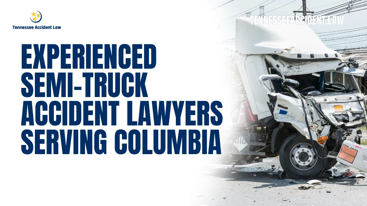 When you or a loved one is involved in a devastating semi-truck accident, it is critical to seek legal representation from experienced attorneys who understand the complexities of these cases. At Tennessee Accident Law, our team of dedicated Columbia semi-truck accident lawyers is here to fight for your rights, hold negligent parties accountable, and secure the compensation you deserve.