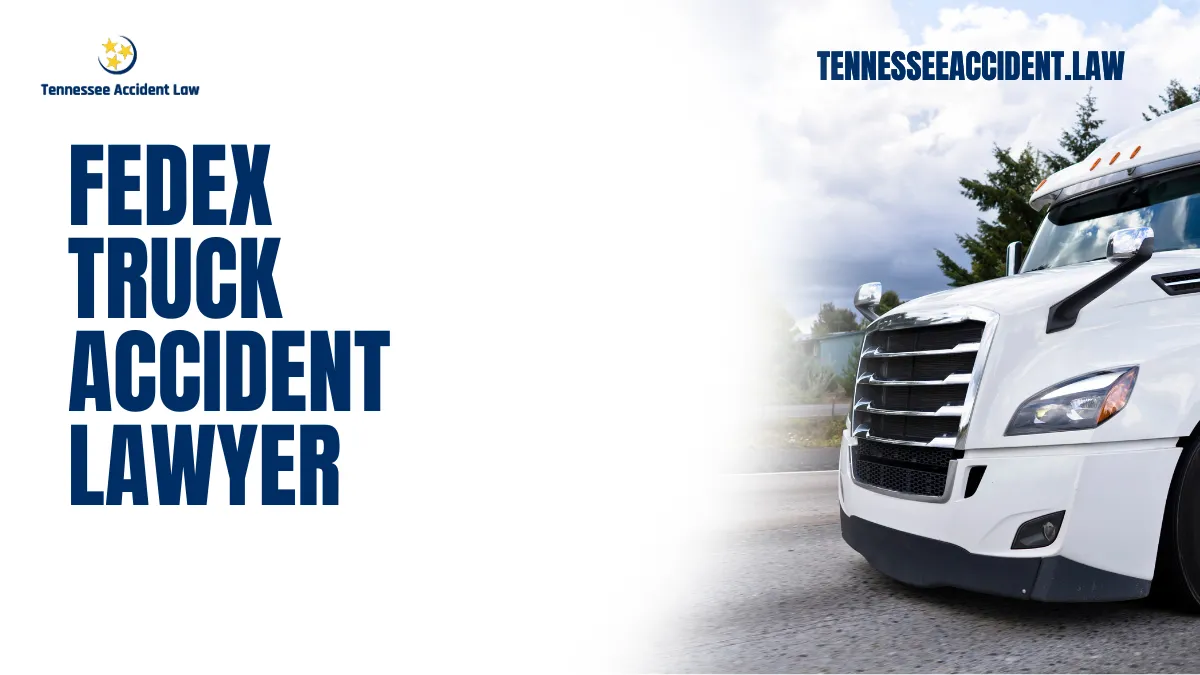 At Tennessee Accident Law, we understand the devastating impact that truck accidents can have on victims and their families. Accidents involving FedEx trucks are particularly complex due to the company's extensive legal resources and the intricate regulations governing the trucking industry. If you or a loved one has been injured in a FedEx truck accident, you need experienced legal representation to secure the compensation you deserve.