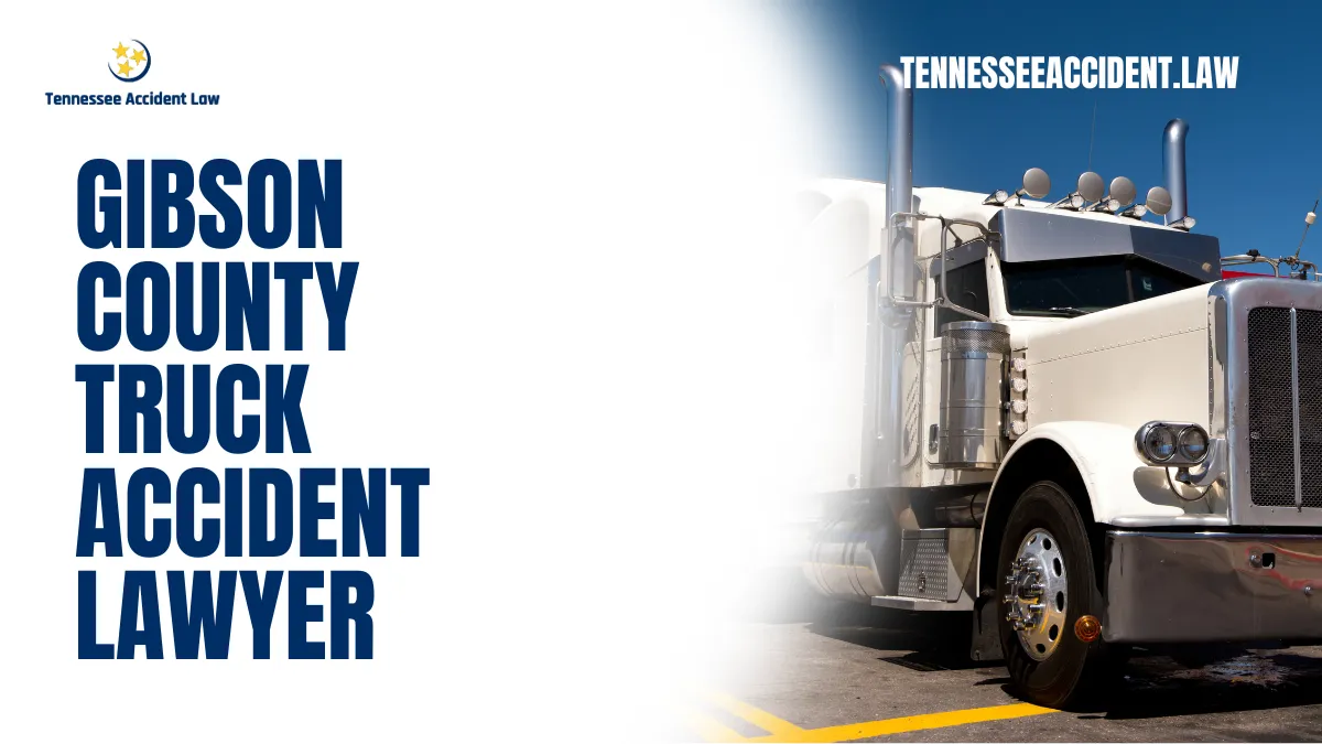 If you or a loved one has been involved in a truck accident in Gibson County, you need a dedicated Gibson County truck accident lawyer who will fight for your rights. At Tennessee Accident Law, we have over 20 years of experience helping victims of serious truck accidents secure the compensation they deserve.