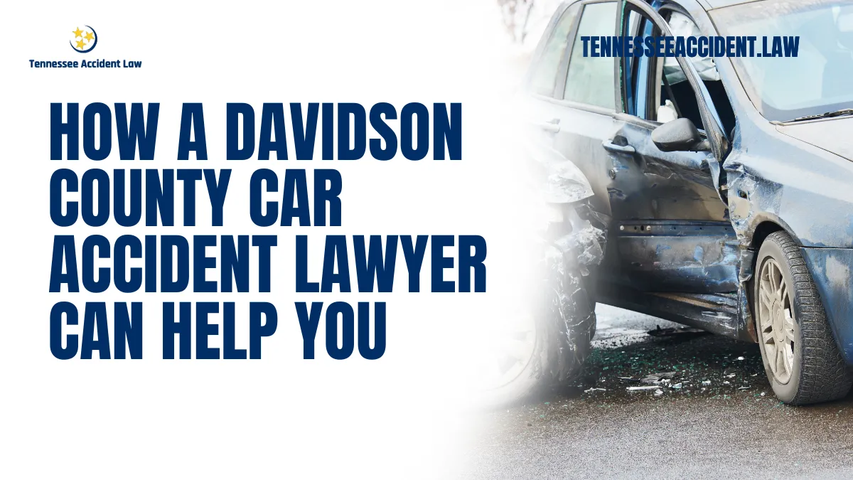 Car accidents are life-altering events that can leave you overwhelmed and uncertain about your next steps. If you’ve been injured in a car accident in Davidson County, you need a trusted advocate on your side. At Tennessee Accident Law, our experienced Davidson County car accident lawyers are dedicated to securing justice and maximizing compensation for accident victims like you.