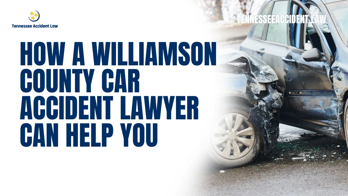 If you or a loved one has been injured in a car accident in Williamson County, navigating the aftermath can feel overwhelming. Medical bills, insurance disputes, and legal complexities can quickly pile up. This is where a skilled Williamson County car accident lawyer from Tennessee Accident Law steps in to guide you through the process and fight for the compensation you deserve.