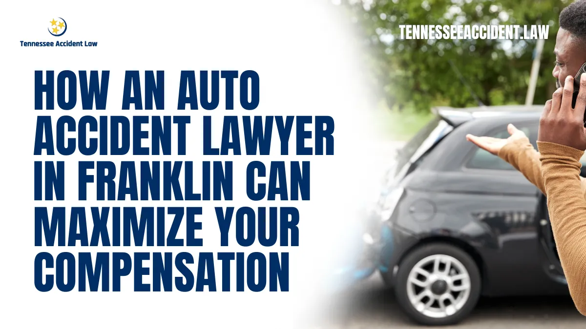 When you’ve been involved in a car accident, the aftermath can feel overwhelming. From medical bills to insurance claims and lost wages, the financial and emotional toll can quickly escalate. That’s where an auto accident lawyer Franklin from Tennessee Accident Law steps in to help you secure the compensation you rightfully deserve.