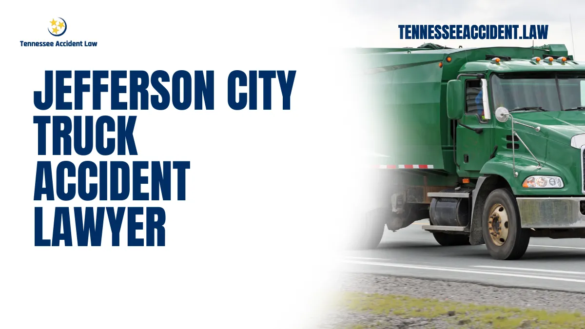 At Tennessee Accident Law, we understand the devastating impact that a truck accident can have on your life. The injuries, emotional trauma, and financial burden can be overwhelming. That's why it's crucial to have a dedicated and experienced Jefferson City truck accident lawyer by your side. Our team is here to fight for your rights and ensure you receive the compensation you deserve.