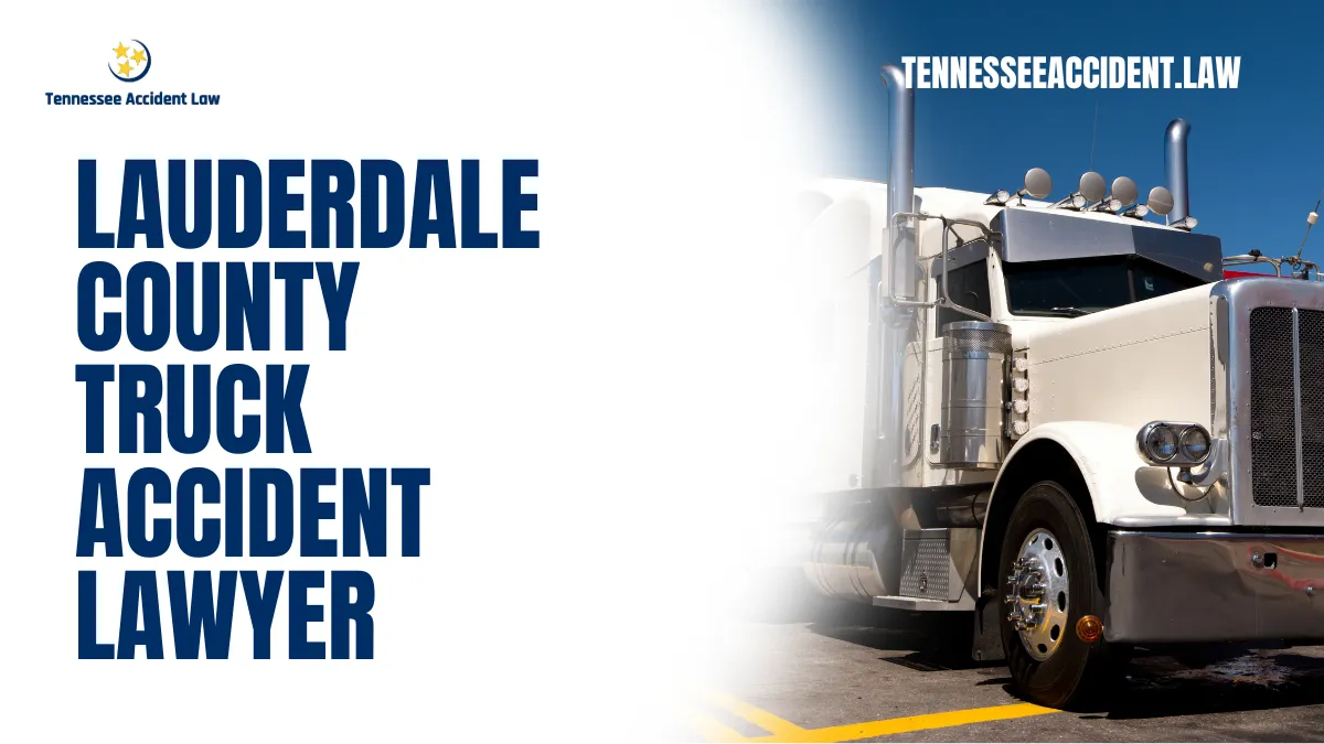 If you or a loved one has been injured in a truck accident in Lauderdale County, securing the right legal representation is crucial. At Tennessee Accident Law, we understand the devastating impact of truck accidents and are committed to fighting for the compensation you deserve. Our team of experienced Lauderdale County truck accident lawyers is ready to protect your rights and help you navigate the complexities of truck accident claims.